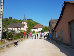 apprentissage de la marche nordique 1