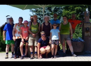 Le groupe des randonneurs - dr