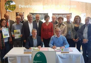 Charte protection des sentiers et itinéraires pédestres club vosgien le 11/10/2019
