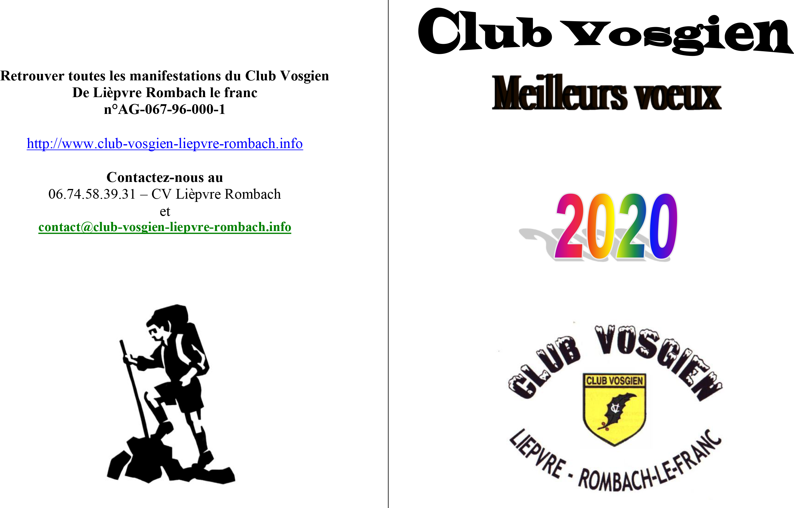 invitation ag club vosgien liepvre rombach le franc 2020