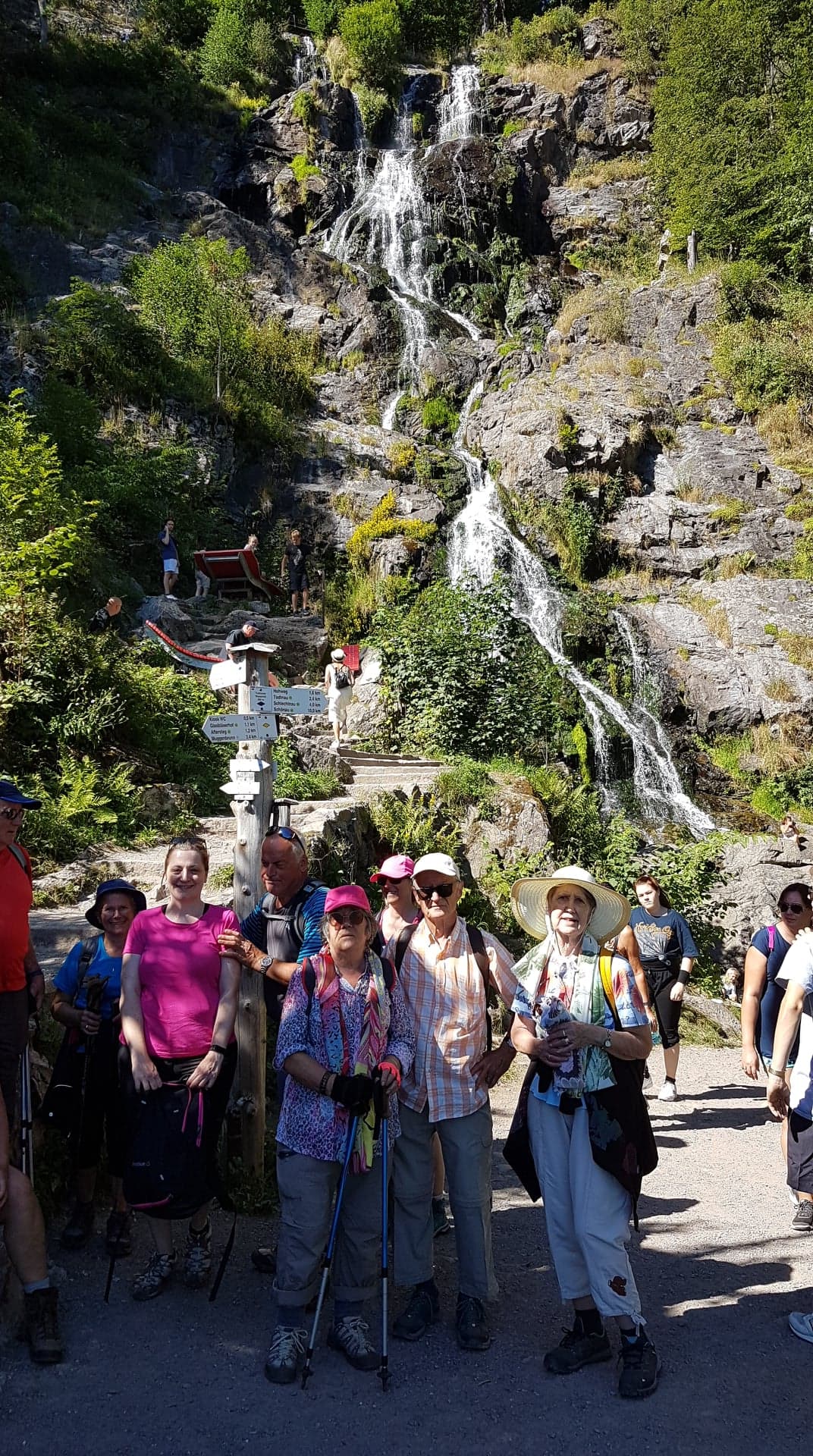 Randonnée pédestre à la Cascade Todnau Allemagne -1