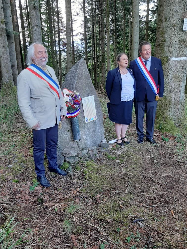 Cérémonie commémorative Tombe des 19 soldats français au Col de Schlingoutte-16