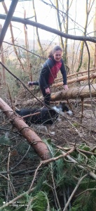 katia-saulnier-lors-d-un-entrainement-en-foret-de-la-vancelle-photo-dr