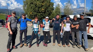 le 7 septembre 2021, les rombéchats sur le toit de l'Europe -3