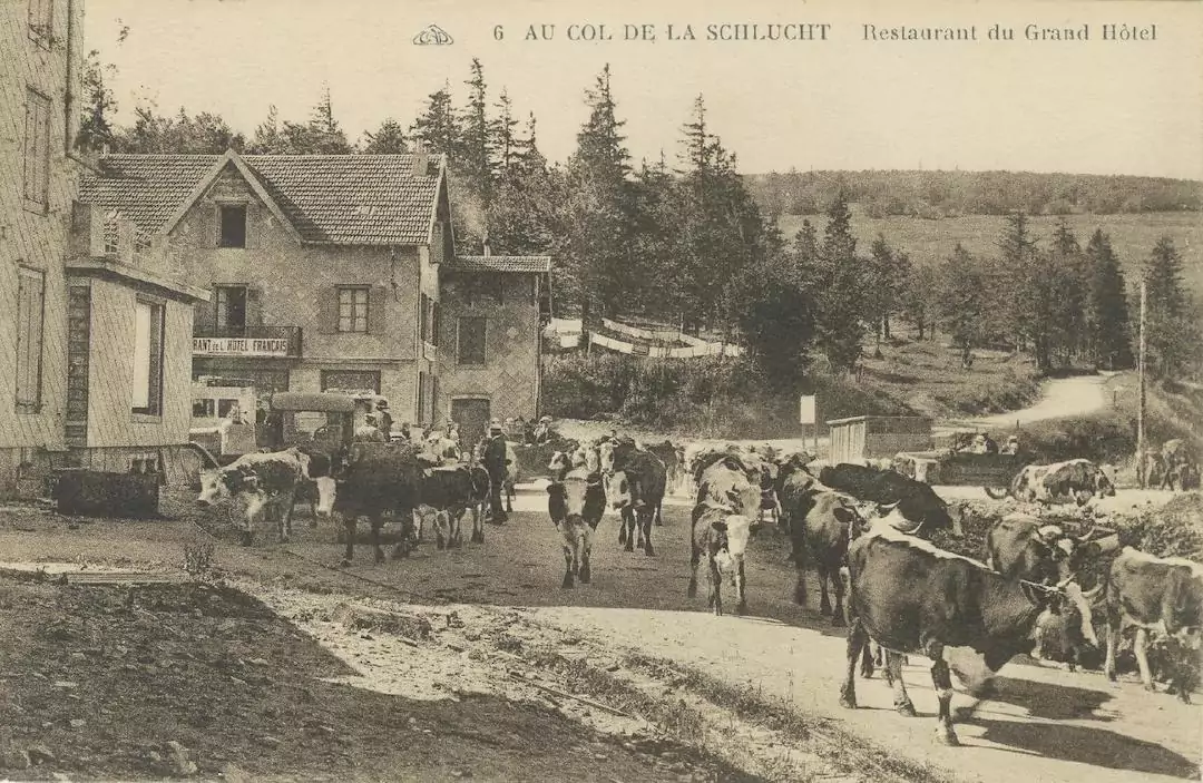 Col de la Schlucht années 1920-1930