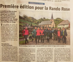 article octobre rose