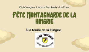 Fête montagnarde de la Hingrie