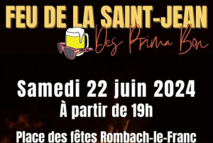 Feu de la St Jean samedi 22 juin 2024