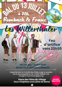 Invitation fête villageoise bal 13 juillet 2024-1