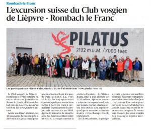 2 Août 2024 excursion en bus Mont Pilatus train le plus pentu d’Europe lac des 3 cantons Lucerne en Suisse - article