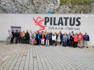 2 Août 2024 excursion en bus Mont Pilatus train le plus pentu d’Europe lac des 3 cantons Lucerne en Suisse