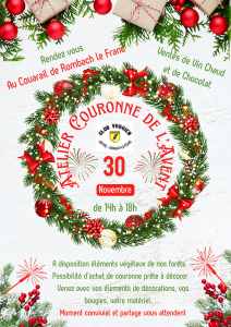 Atelier confection couronnes de l'Avent au Couarail-2