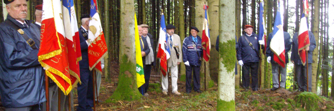 Cérémonie commémorative à la stèle du Lieu Dit« place des 19 soldats français » le 15  août 2020