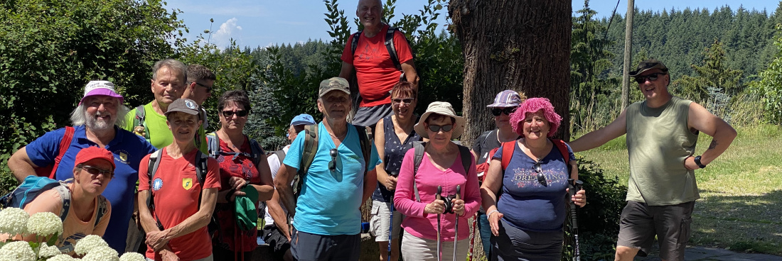 Retour sur la randonnée Fontaines à Schnaps thème les fermes typiques de la Forêt Noire Durbach du samedi 8 juillet 2023