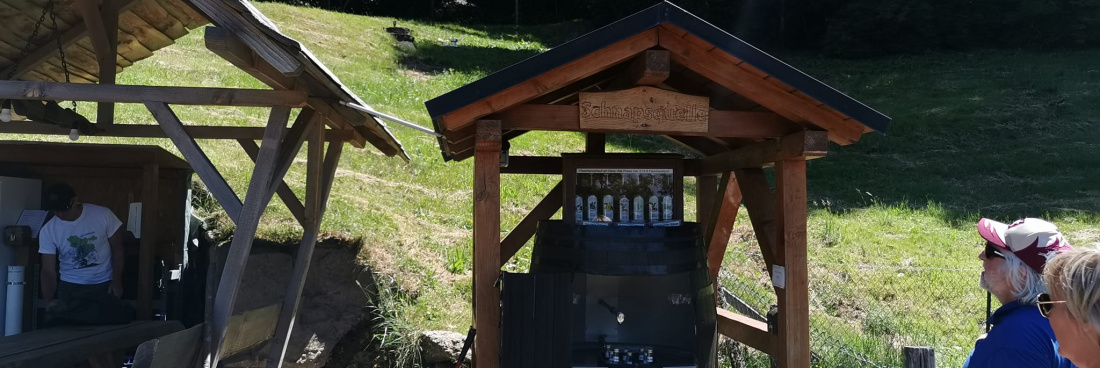 Randonnée Fontaines à Schnaps thème les fermes typiques de la Forêt Noire Durbach samedi 8 juillet 2023