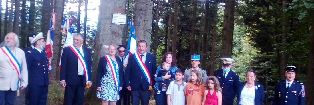 Retour sur la commémorative de la Tombe des 19 soldats français au Col de Schlingoutte, le 15 août 2020