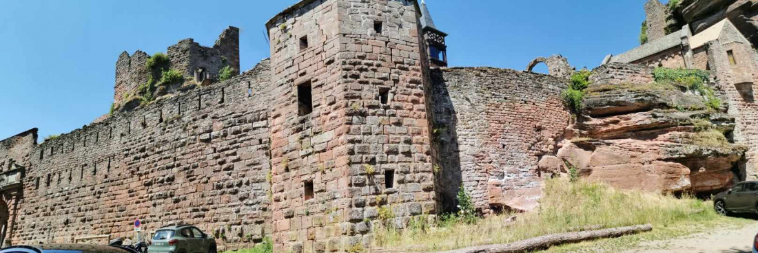 Retour sur la randonnée du château du Haut Barr Télégraphe CHAP &#8230; Fontaine Ste Mélanie, du dimanche 25 juin 2023