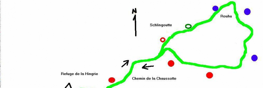 Tombe des 19 soldats français à Schlingoutte